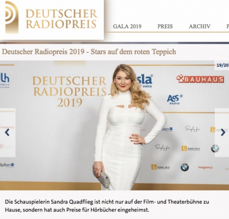 10. DEUTSCHER RADIOPREIS 2019<br />
in der Elbphilharmonie.<br />
Foto: Deutscher Radiopreis
